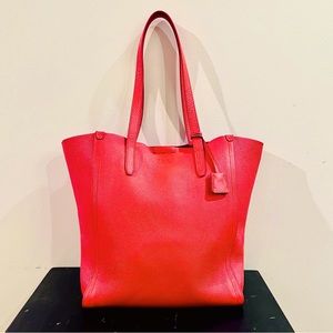J. Crew Leather Signet Tote Bag